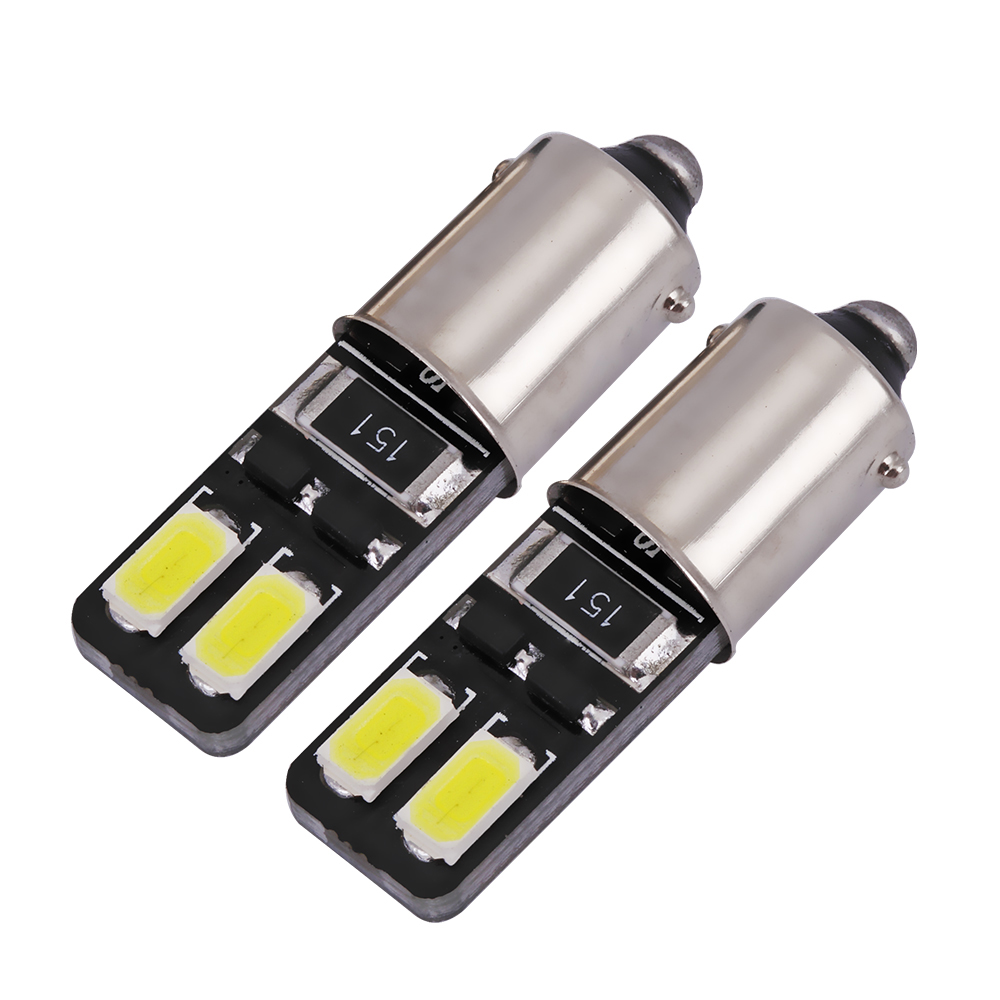 H6W H10W LED-Lampe 3D8 5730 – Anti-OBD-Fehler – BA9XS-Sockel