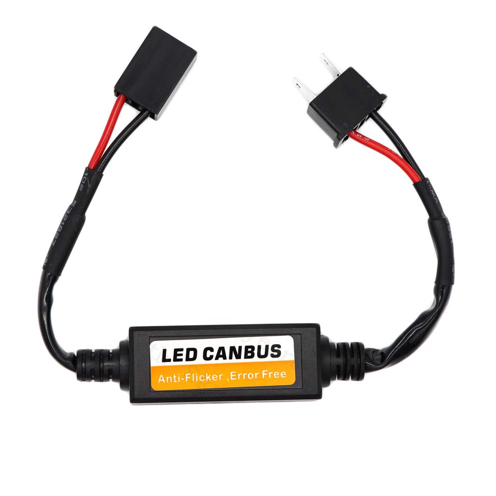 2 pièces LED décodeur Canbus phare décodeur dispositif Anti-scintillement  résistances annuleur d'erreur pour H7 : : Jeux et Jouets