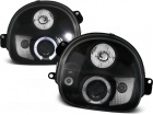 2 Phares avant angel eyes Renault Twingo 93-07 - Noir