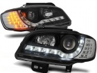 2 Phares SEAT Ibiza / Cordoba 99-02 - Devil LED - Cligno LED - Noir