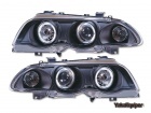 2 Phares avant BMW E46 Berline phase 1 98-01 - Noir