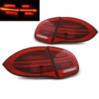 2 Feux pour Porsche Cayenne fullLED 10-15 - Rouge