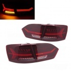 2 Feux arriere dynamiques VW Jetta 11-14 - fullLED - Rouge