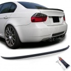 Becquet spoiler de coffre - BMW Serie 3 E90 05-11 - look m - noir brillant