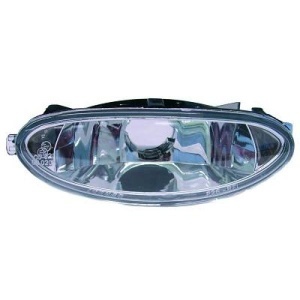 Feu antibrouillard arriere Peugeot 206  - Transparent