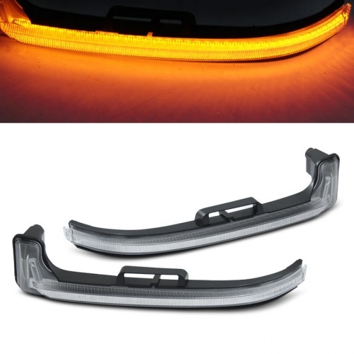 Atyhao clignotant d'aile 2 pièces feu de position latéral Fender LED  clignotant lampe adapté pour Peugeot 207308408 3008 5008