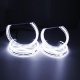 4 Engelsaugen Led 3d Ringe Bmw Serie 3 E46 Ohne Xenon Yakaequiper Com